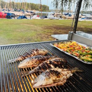 Grillen am Tegeler See