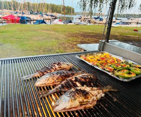 Grillen am Tegeler See