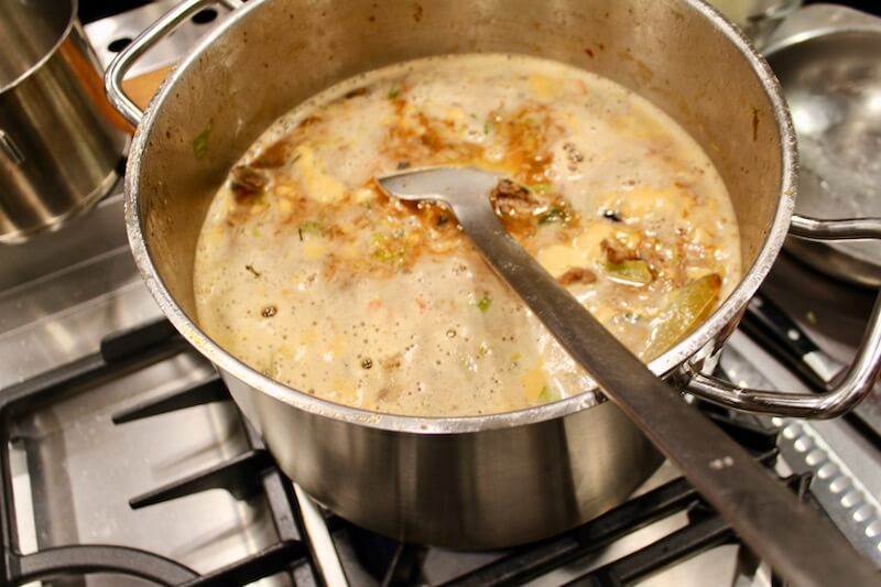 geflügelfond Fond von Geflügel